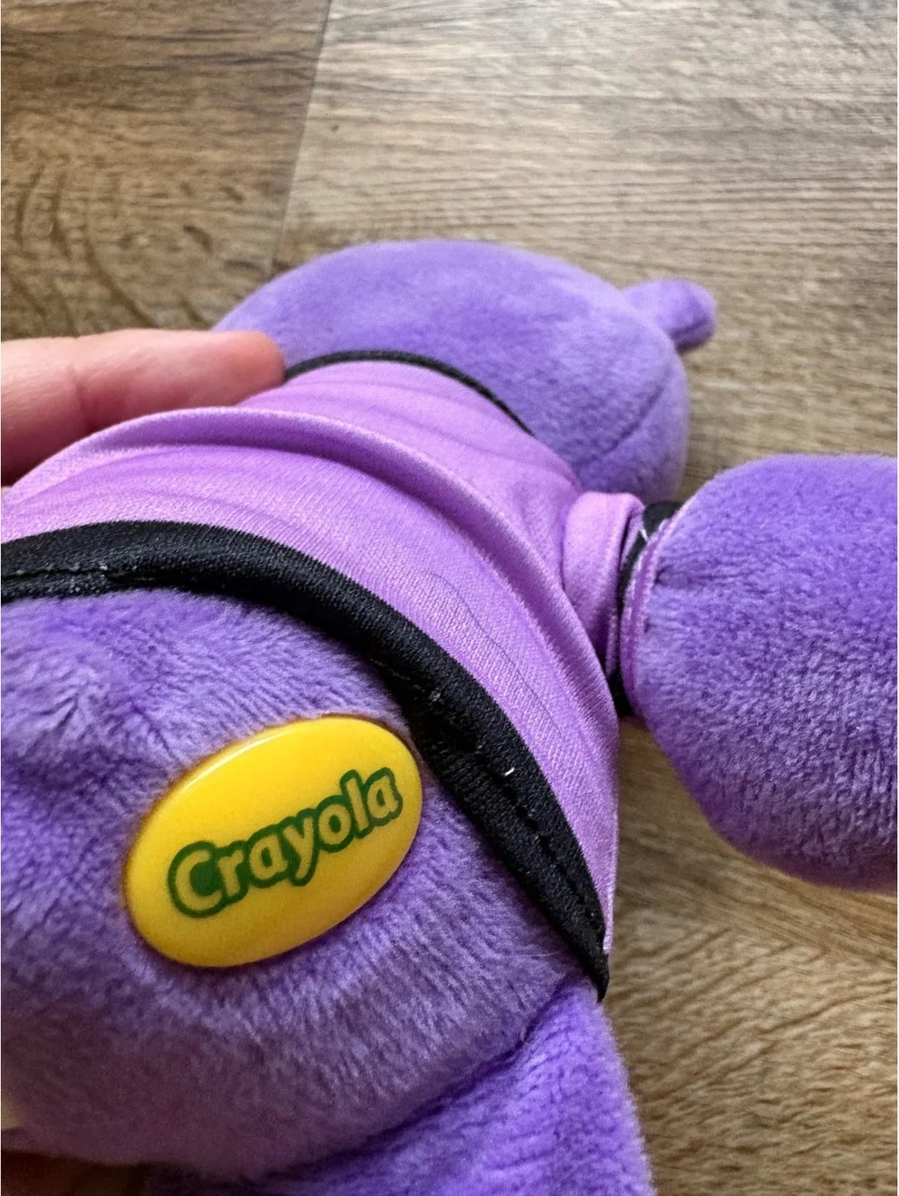 Crayola Purple Plush Bear Stuffed Animal Official Licensed Product